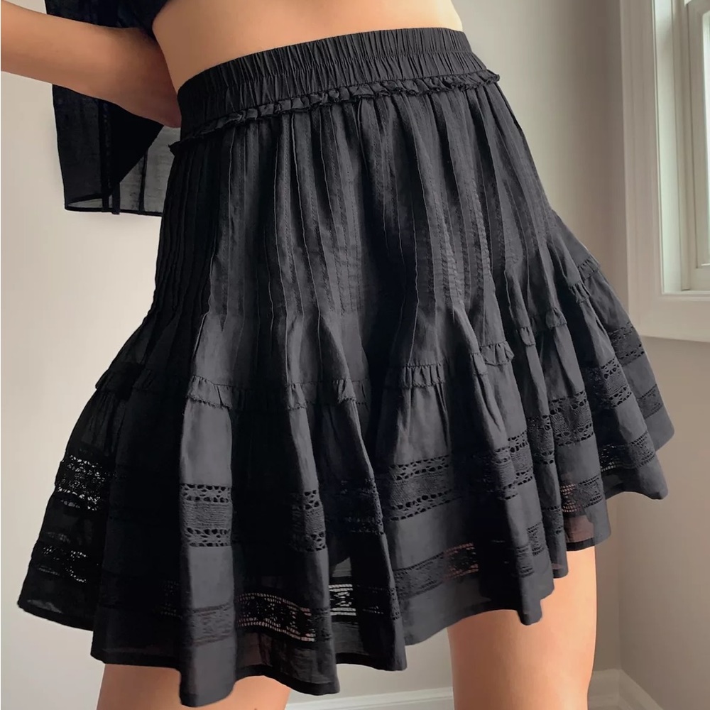 BNWT Aritzia Sunday best jadie tiered mini skirt 10